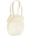 W150 Westford Mill Organic Cotton Mesh Grocery Bag Natural colour image